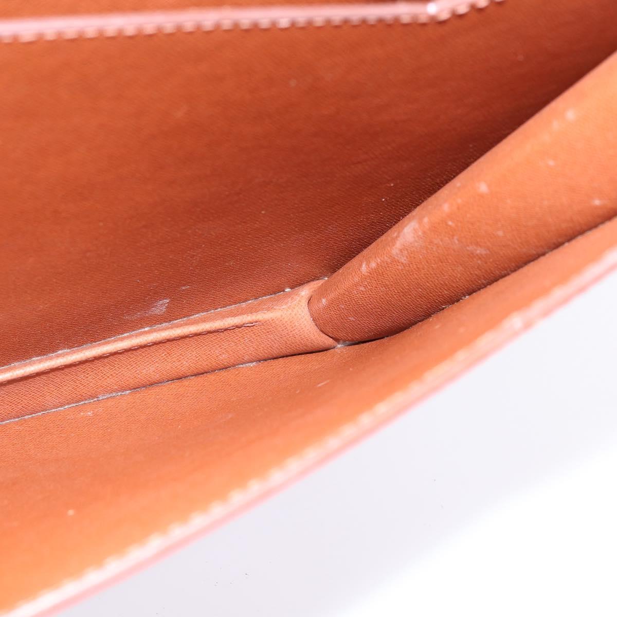 LOUIS VUITTON Epi Serviette Conseiller Briefcase Gold M54428 LV Auth BA5997