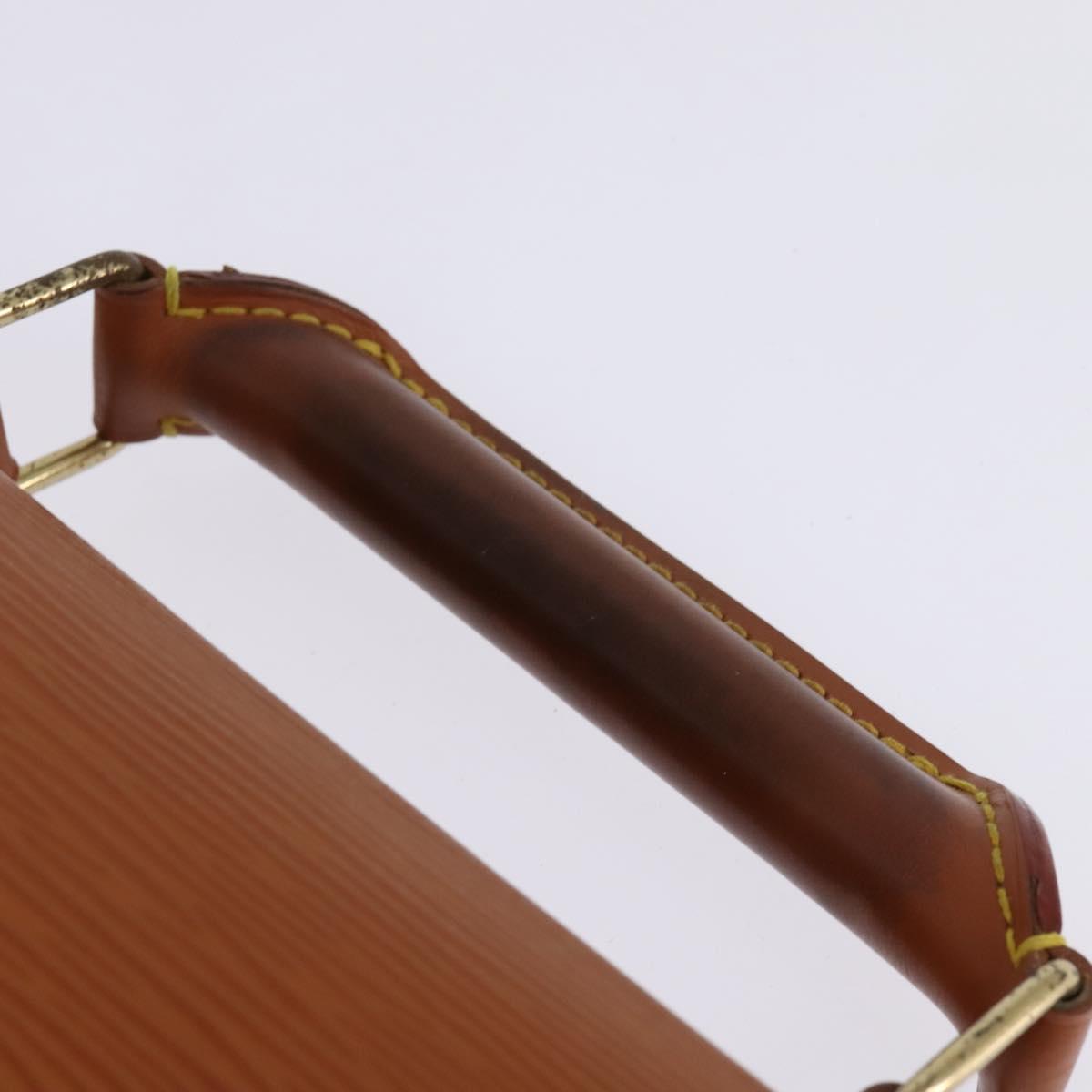 LOUIS VUITTON Epi Serviette Conseiller Briefcase Gold M54428 LV Auth BA5997
