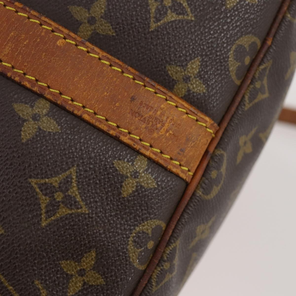 LOUIS VUITTON Monogram Keepall Bandouliere 55 Boston Bag M41414 LV Auth BA5999