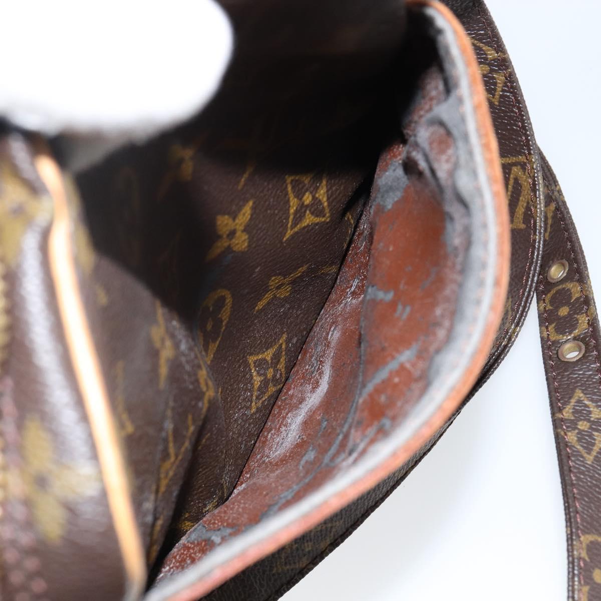 LOUIS VUITTON Monogram Danube Shoulder Bag M45266 LV Auth BA6000