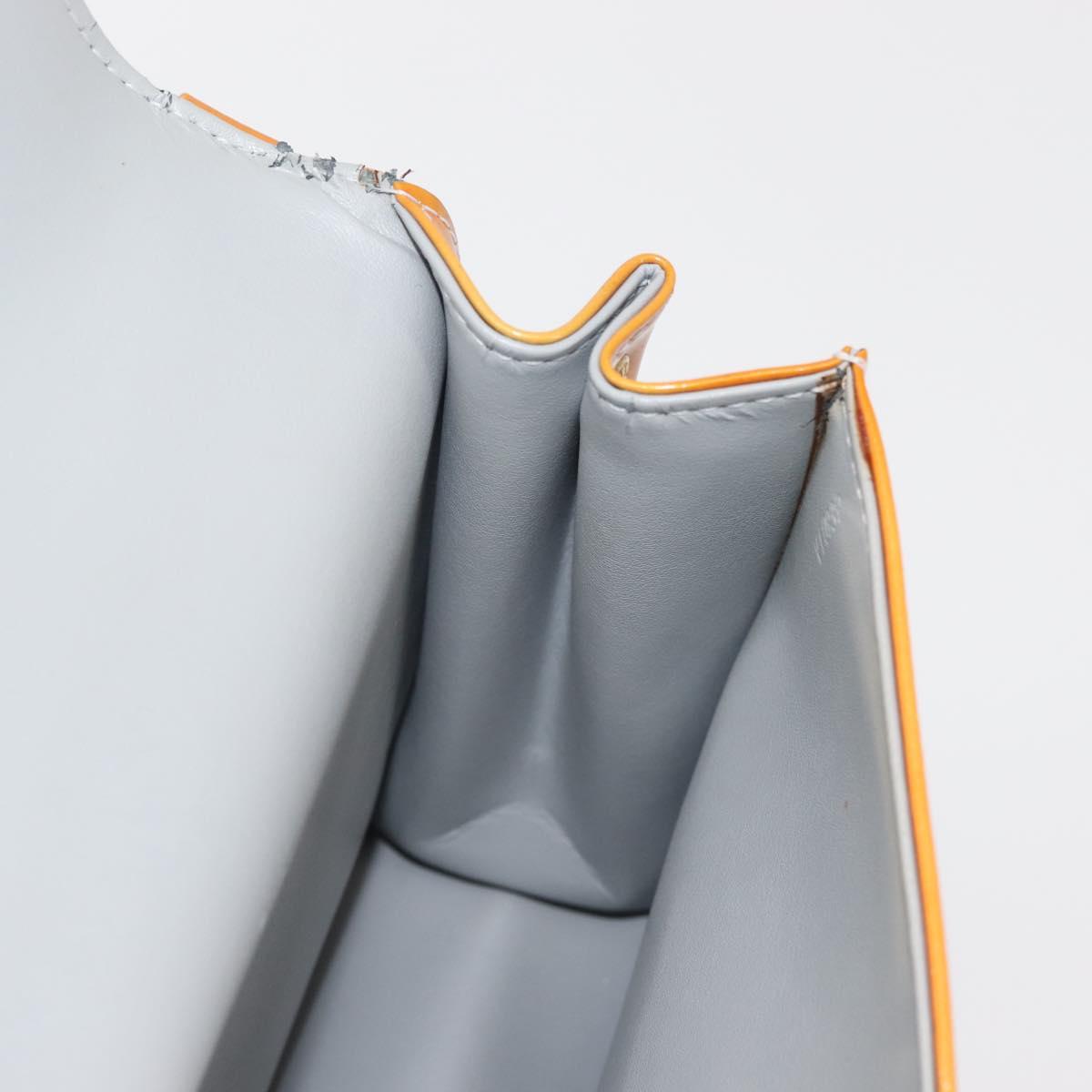 LOUIS VUITTON Monogram Vernis Spring Street Hand Bag Gris M91029 LV Auth BA6002