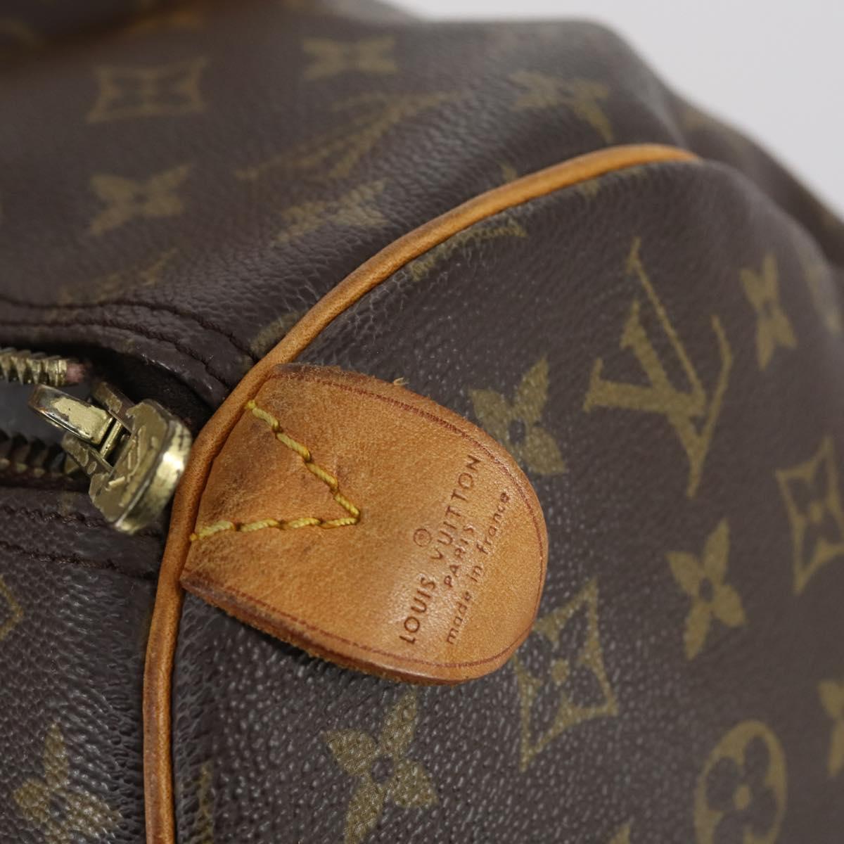 LOUIS VUITTON Monogram Keepall 45 Boston Bag M41428 LV Auth BA6013