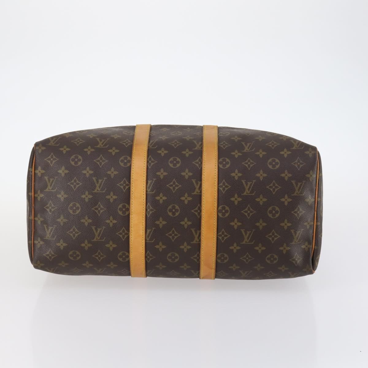 LOUIS VUITTON Monogram Keepall 45 Boston Bag M41428 LV Auth BA6013