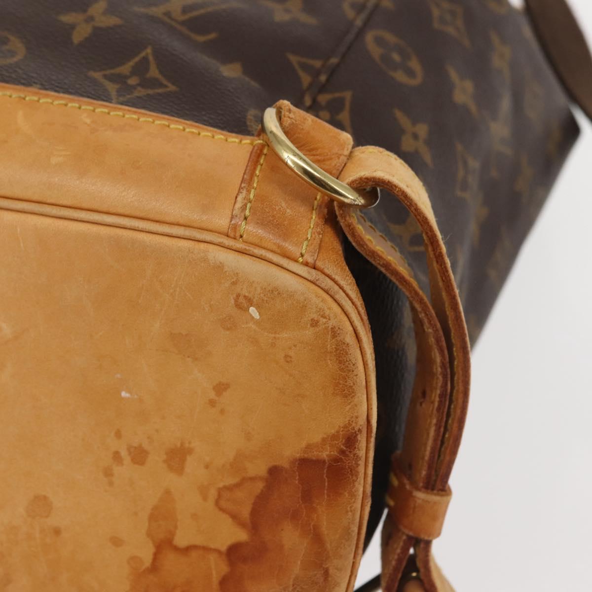 LOUIS VUITTON Monogram Montsouris GM Backpack M51135 LV Auth BA6032