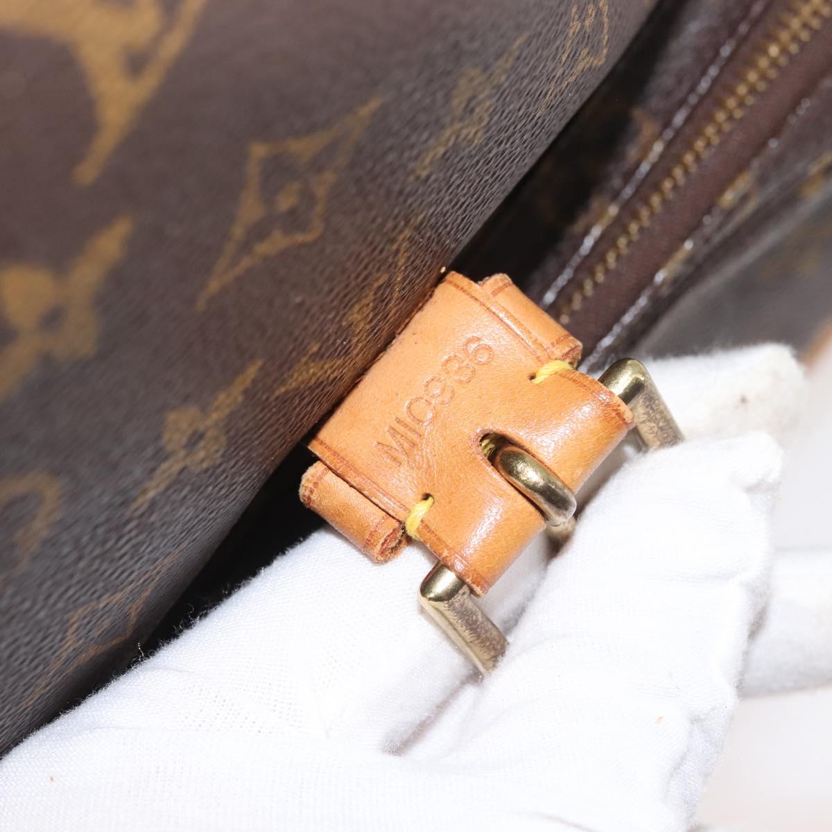 LOUIS VUITTON Monogram Montsouris GM Backpack M51135 LV Auth BA6032