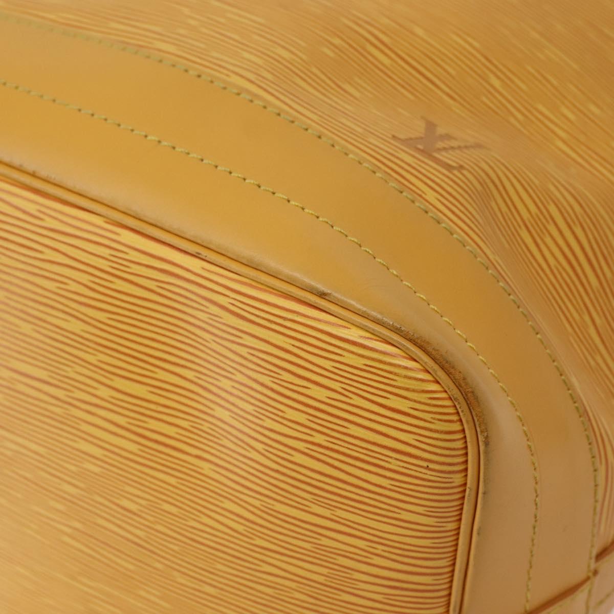 LOUIS VUITTON Epi Noe Shoulder Bag Tassili Yellow M44009 LV Auth BA6068