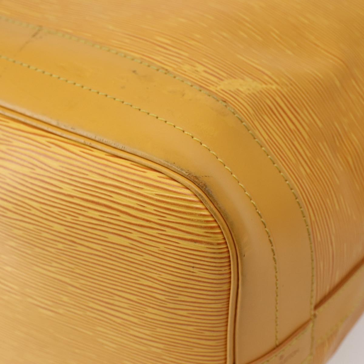 LOUIS VUITTON Epi Noe Shoulder Bag Tassili Yellow M44009 LV Auth BA6068