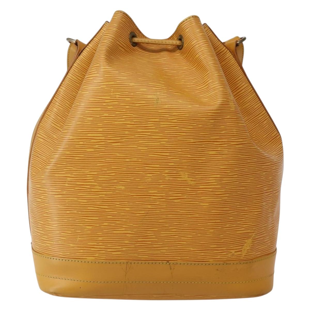 LOUIS VUITTON Epi Noe Shoulder Bag Tassili Yellow M44009 LV Auth BA6068
