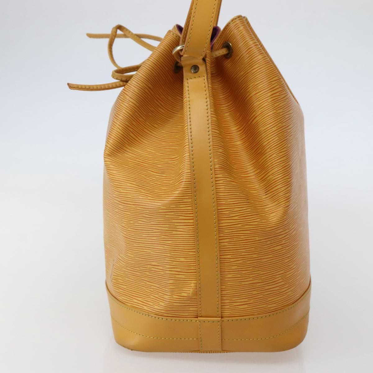 LOUIS VUITTON Epi Noe Shoulder Bag Tassili Yellow M44009 LV Auth BA6068