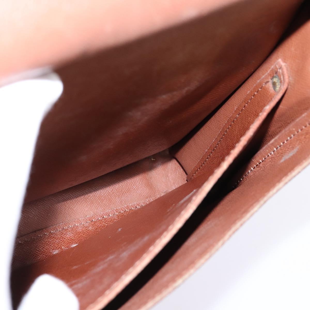 LOUIS VUITTON Monogram Cartouchiere GM Shoulder Bag M51252 LV Auth BA6070