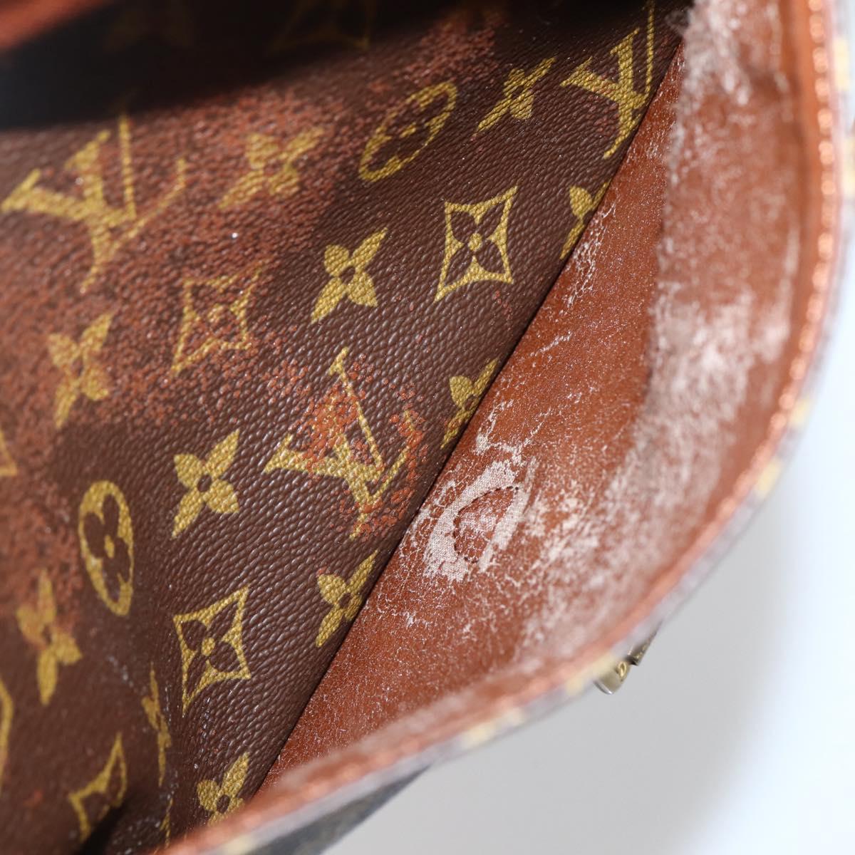 LOUIS VUITTON Monogram Jeune Fille GM Shoulder Bag M51225 LV Auth BA6073
