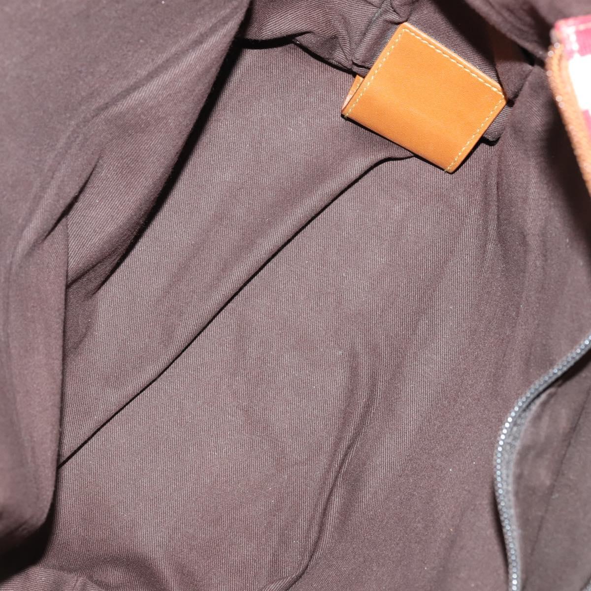 Stella MacCartney GIVENCHY BALLY Bag Canvas Suede 3Set Navy Beige Auth BA6093