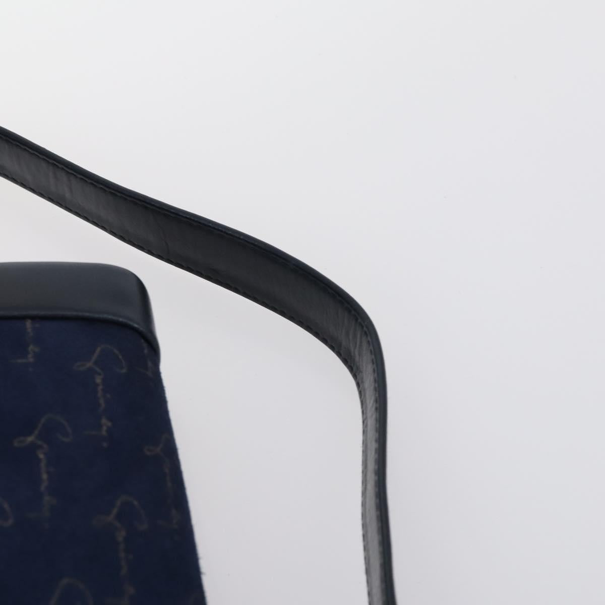 Stella MacCartney GIVENCHY BALLY Bag Canvas Suede 3Set Navy Beige Auth BA6093