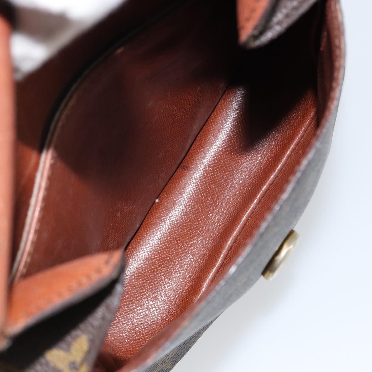 LOUIS VUITTON Monogram Saint Cloud PM Shoulder Bag M51244 LV Auth BA6098
