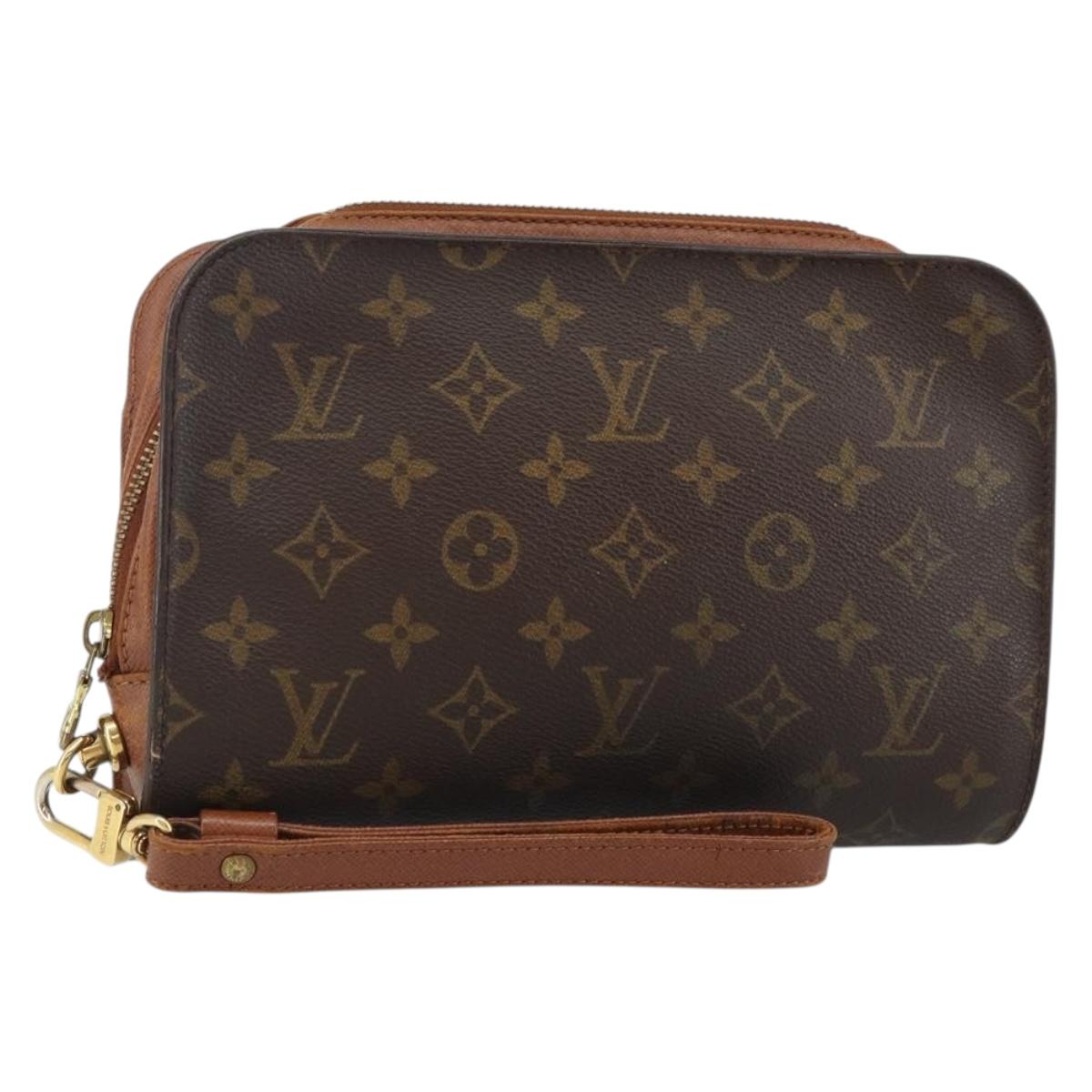 LOUIS VUITTON Monogram Orsay Clutch Bag M51790 LV Auth BA6111