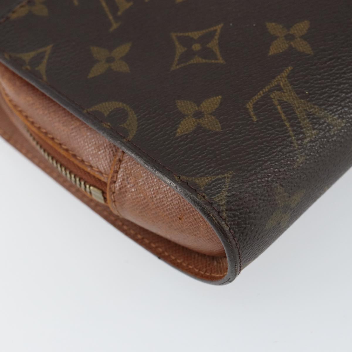 LOUIS VUITTON Monogram Orsay Clutch Bag M51790 LV Auth BA6111