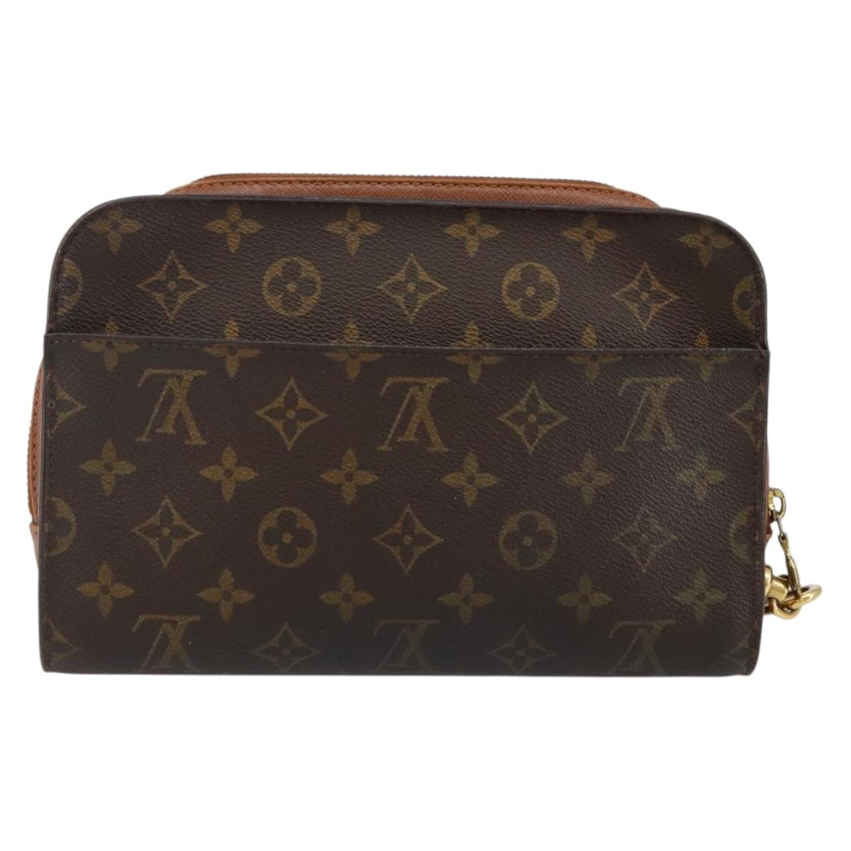 LOUIS VUITTON Monogram Orsay Clutch Bag M51790 LV Auth BA6111