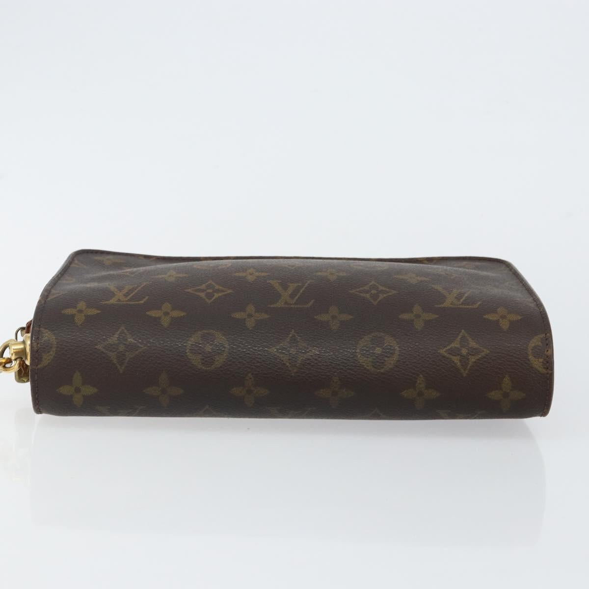 LOUIS VUITTON Monogram Orsay Clutch Bag M51790 LV Auth BA6111