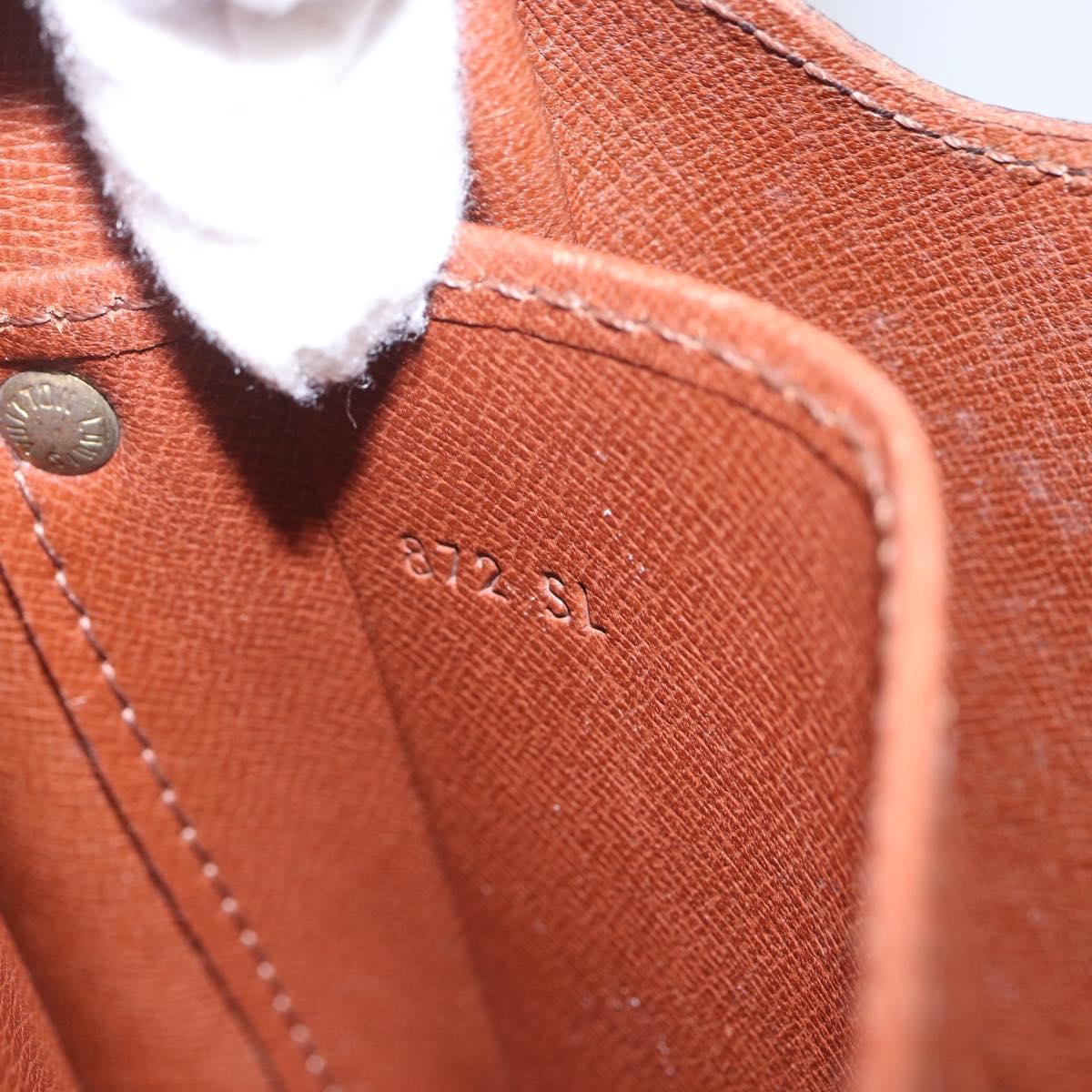 LOUIS VUITTON Monogram Cartouchiere MM Shoulder Bag M51253 LV Auth BA6113