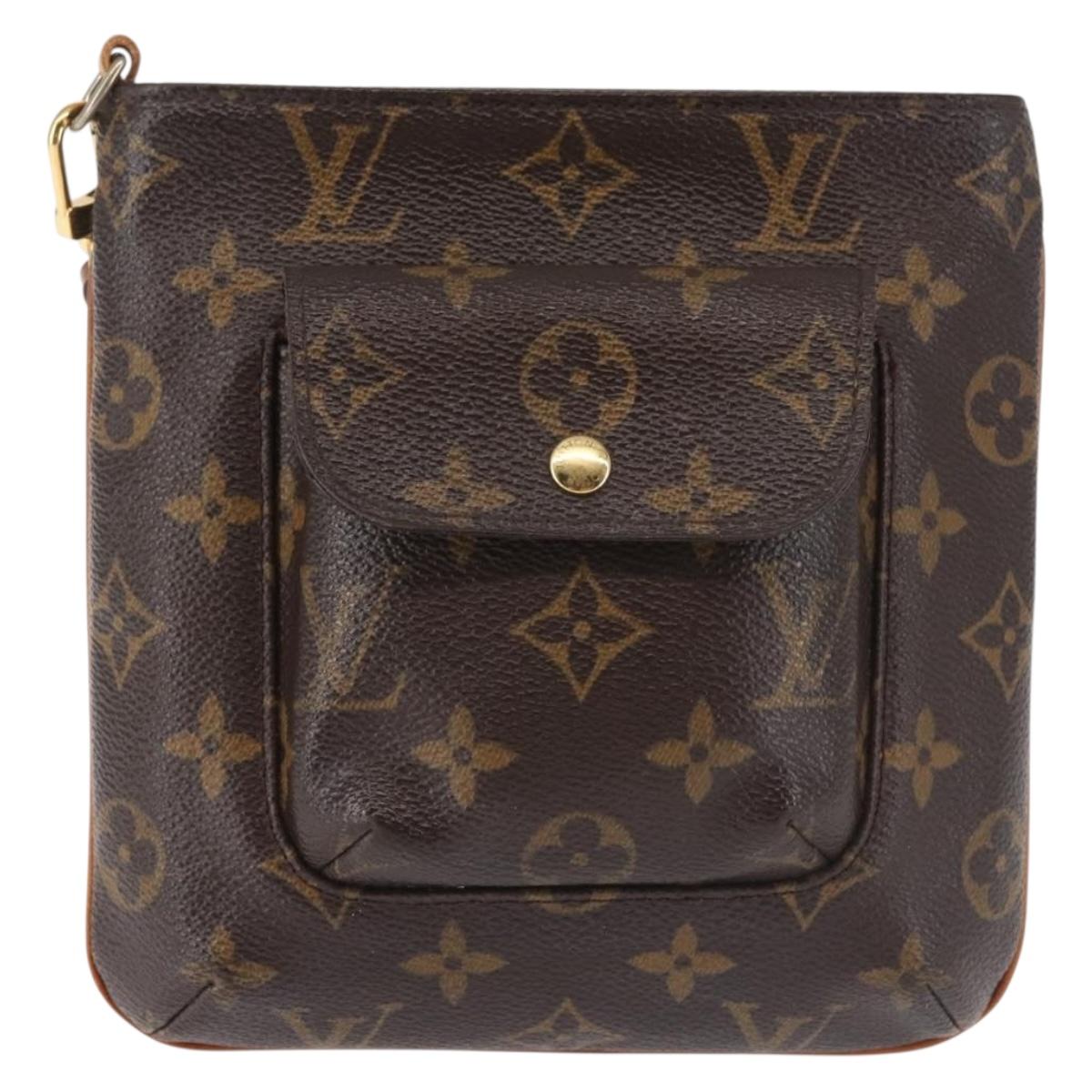 LOUIS VUITTON Monogram Partition Pouch M51901 LV Auth BA6114