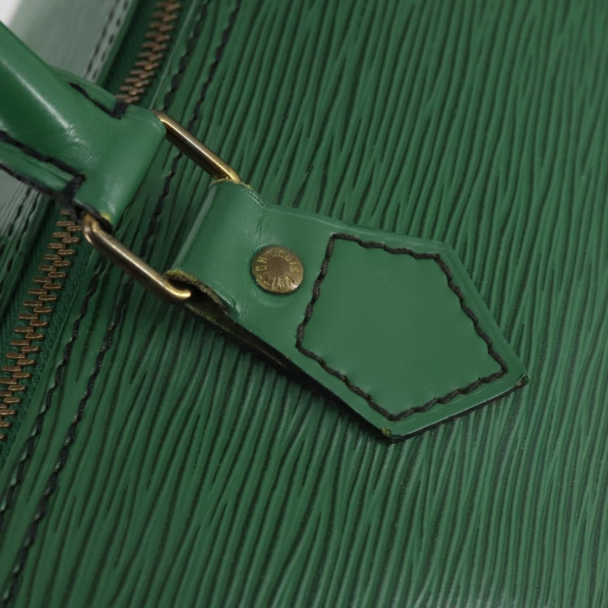 LOUIS VUITTON Epi Speedy 40 Hand Bag Green M42984 LV Auth BA6115
