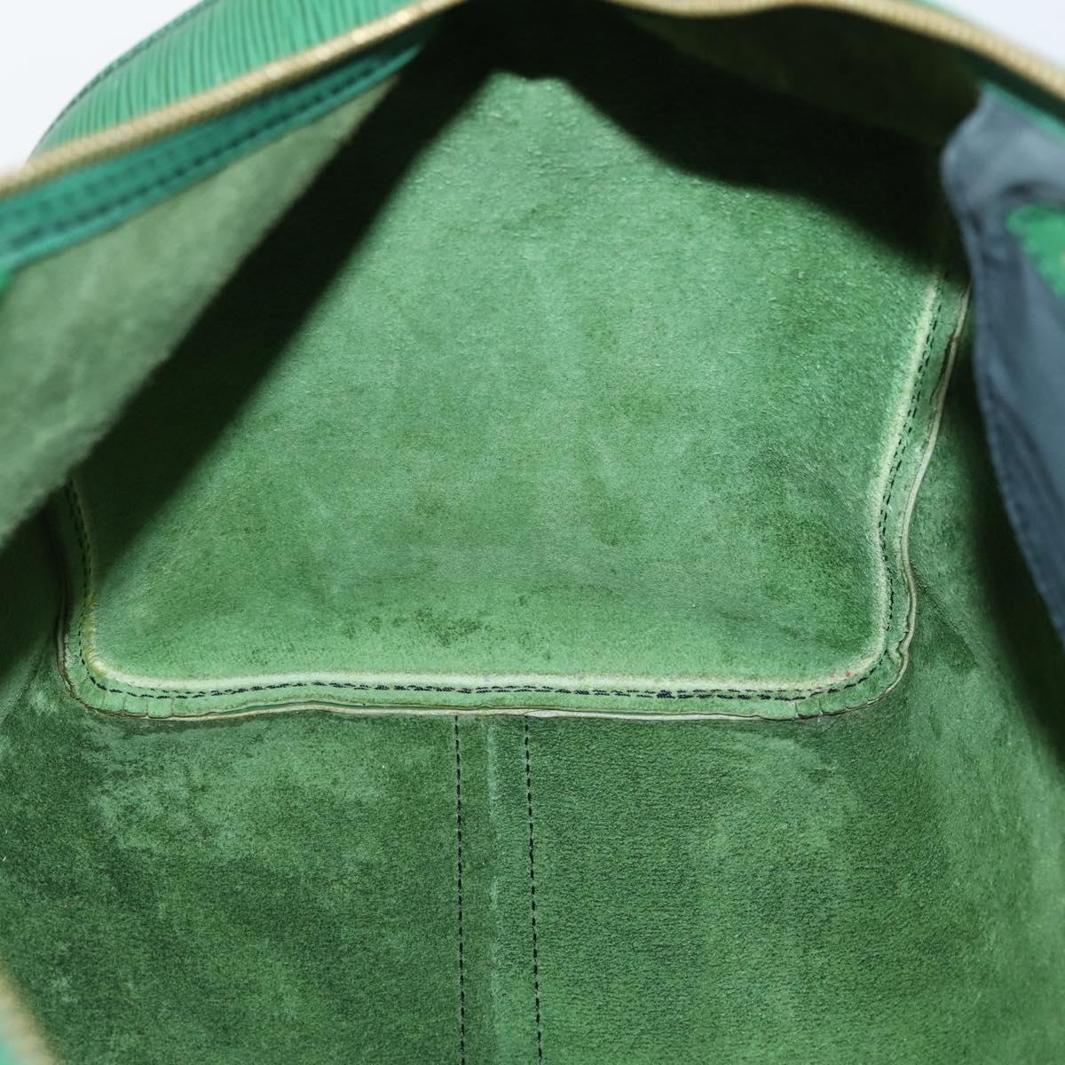 LOUIS VUITTON Epi Speedy 40 Hand Bag Green M42984 LV Auth BA6115