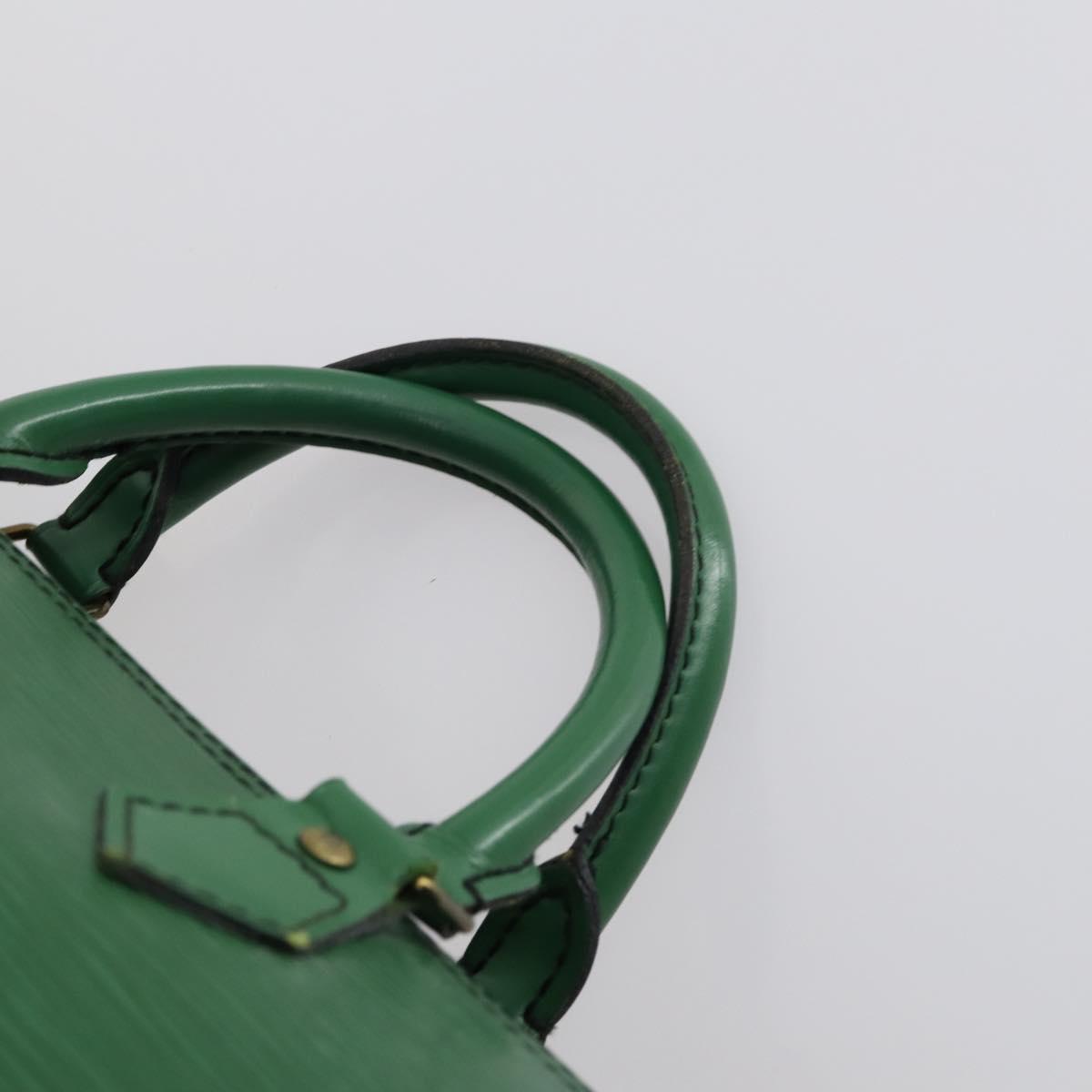 LOUIS VUITTON Epi Speedy 40 Hand Bag Green M42984 LV Auth BA6115