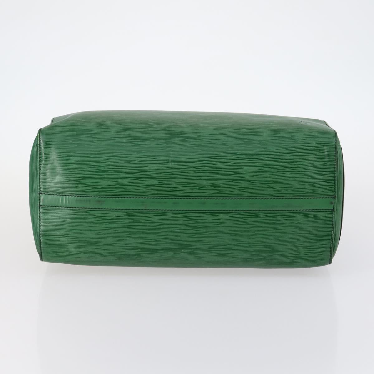 LOUIS VUITTON Epi Speedy 40 Hand Bag Green M42984 LV Auth BA6115