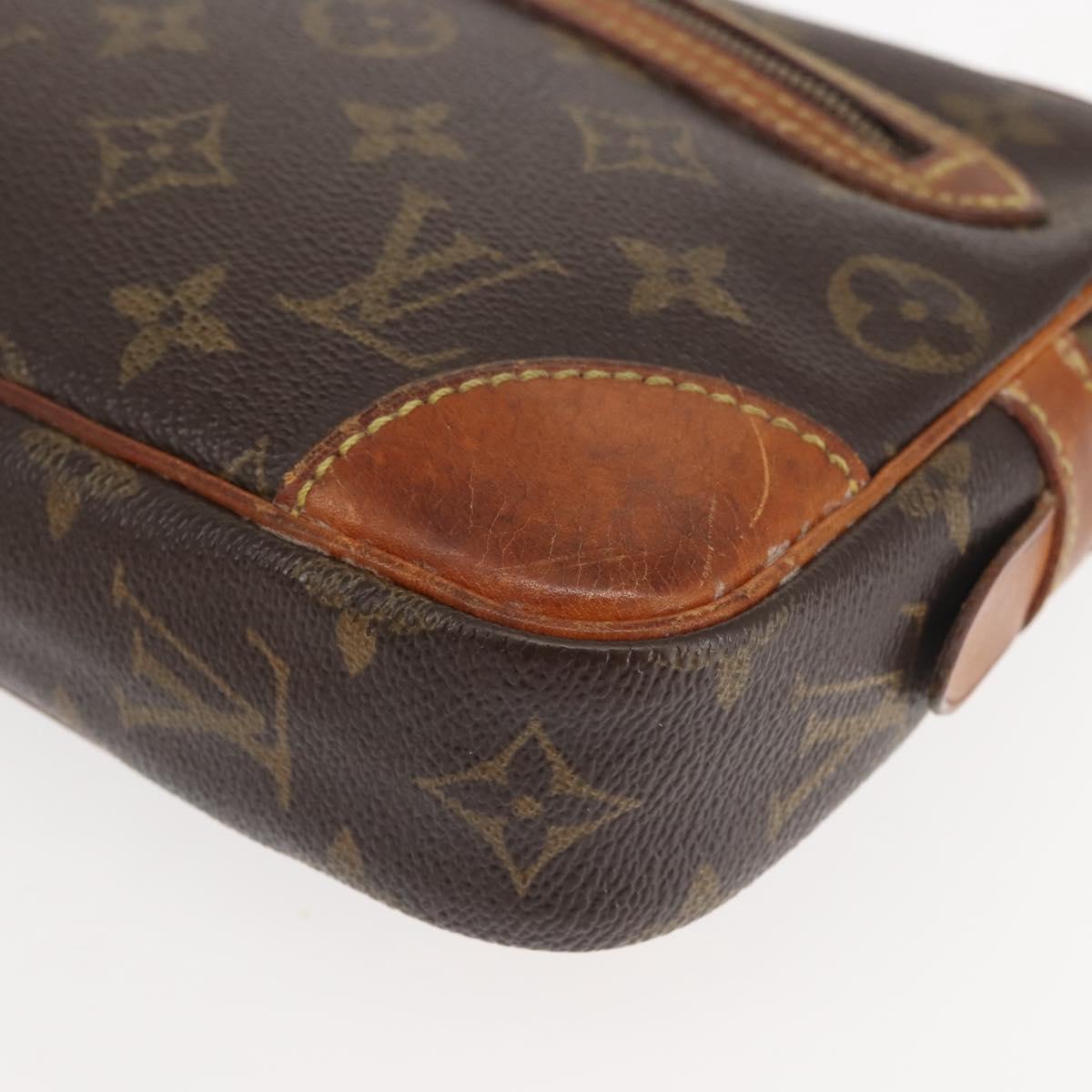 LOUIS VUITTON Monogram Marly Dragonne GM Clutch Bag M51825 LV Auth BA6162