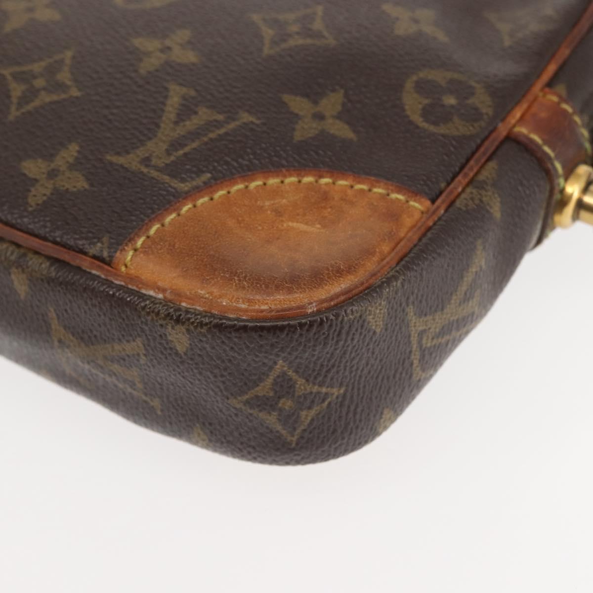 LOUIS VUITTON Monogram Marly Dragonne GM Clutch Bag M51825 LV Auth BA6162