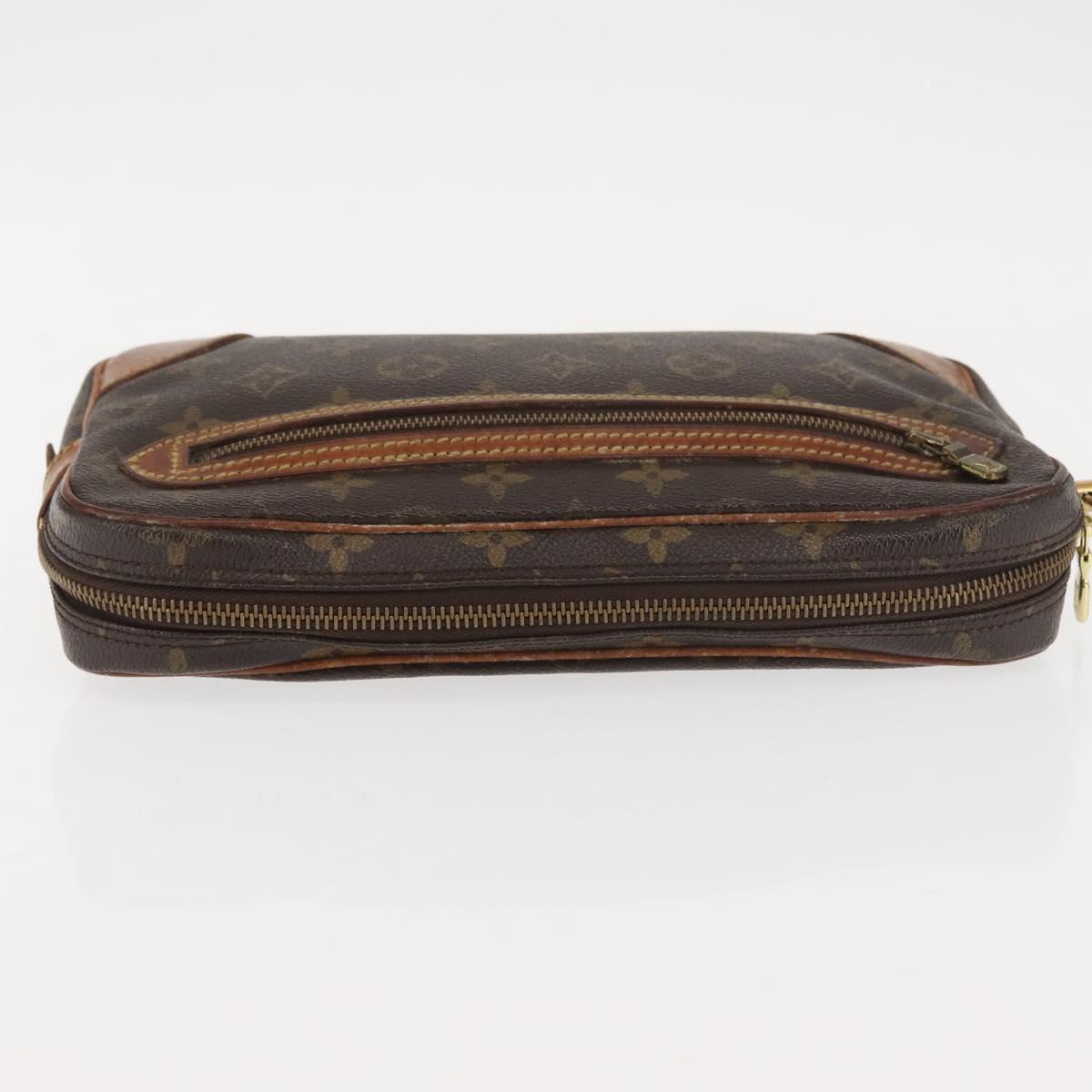 LOUIS VUITTON Monogram Marly Dragonne GM Clutch Bag M51825 LV Auth BA6162