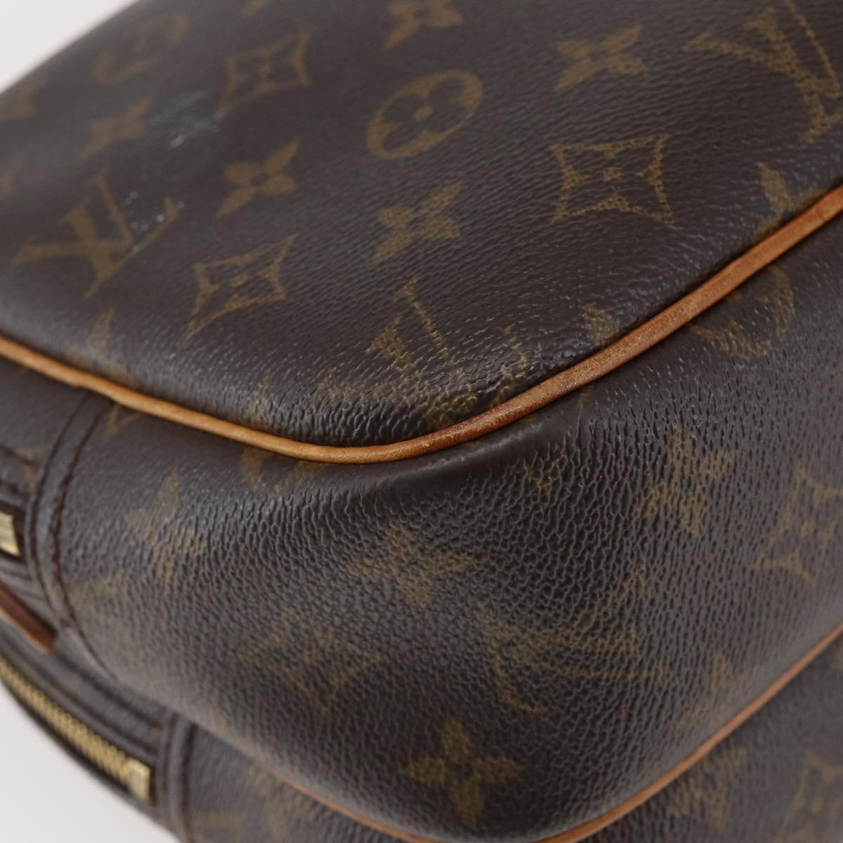 LOUIS VUITTON Monogram Reporter PM Shoulder Bag M45254 LV Auth BA6164