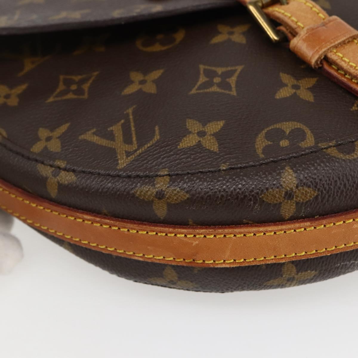 LOUIS VUITTON Monogram Chantilly MM Shoulder Bag M51233 LV Auth BA6166