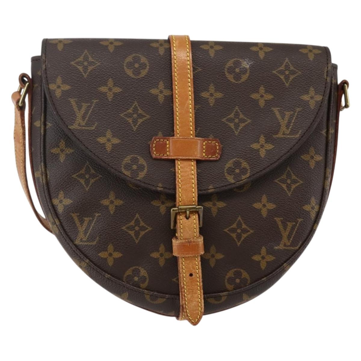 LOUIS VUITTON Monogram Chantilly MM Shoulder Bag M51233 LV Auth BA6166