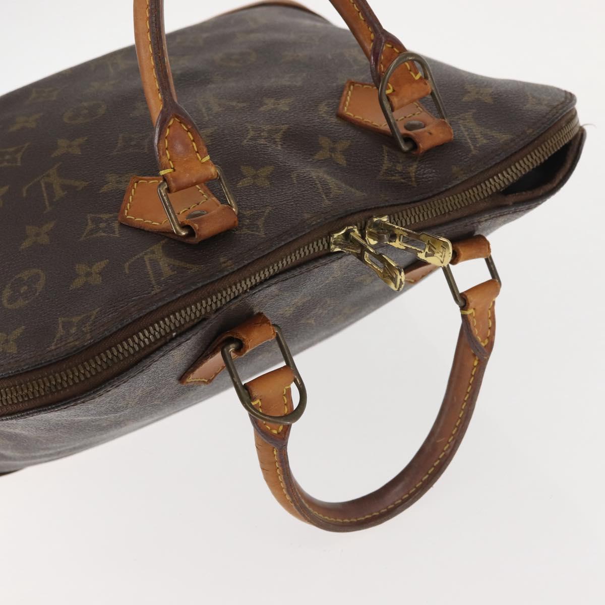 LOUIS VUITTON Monogram Alma Hand Bag M51130 LV Auth BA6178