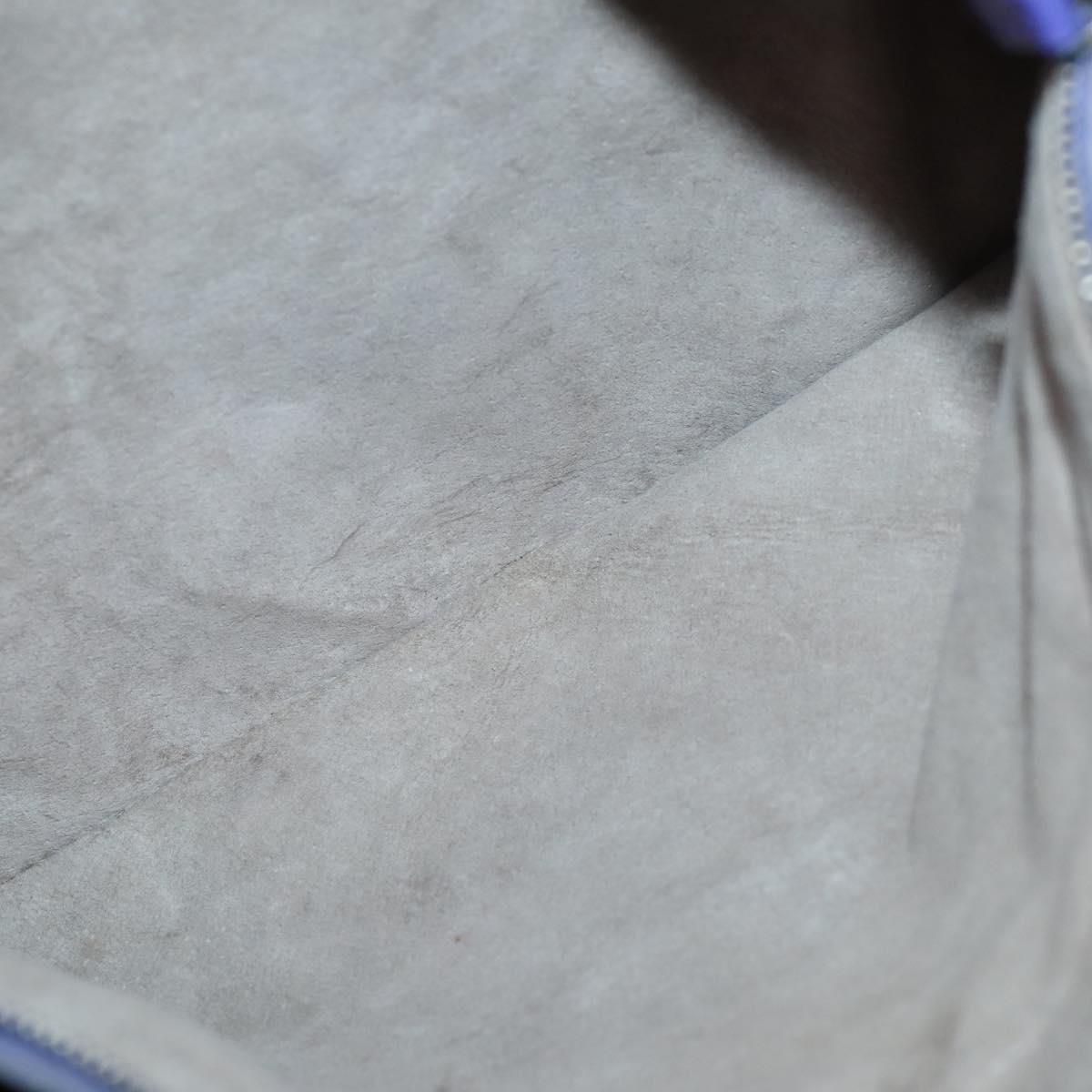 BOTTEGA VENETA INTRECCIATO Shoulder Bag Leather Purple Auth BA6187