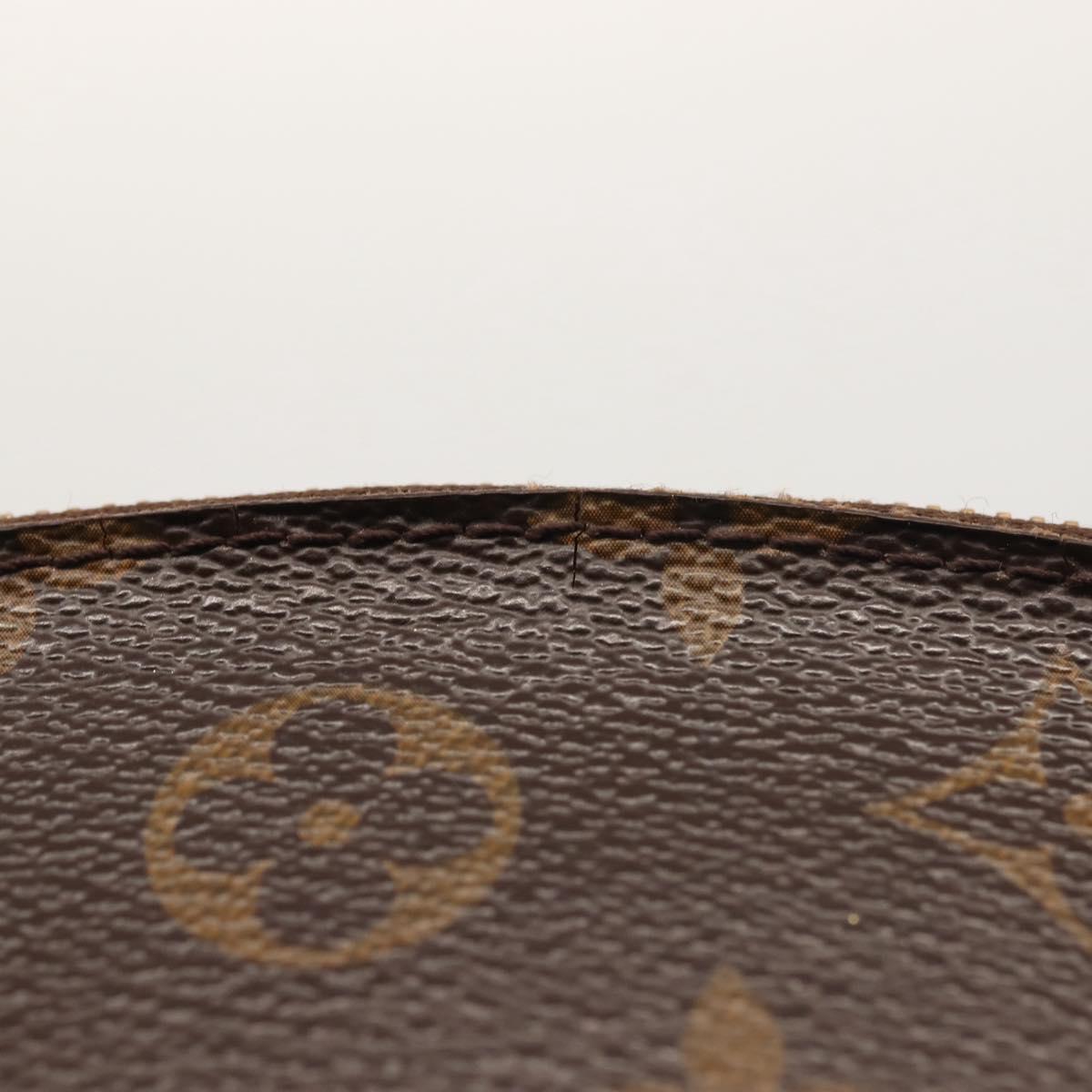 LOUIS VUITTON Monogram Pochette Cosmetic PM Pouch M43998 LV Auth BA6195
