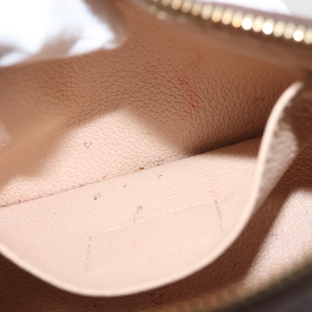 LOUIS VUITTON Monogram Pochette Cosmetic PM Pouch M43998 LV Auth BA6195