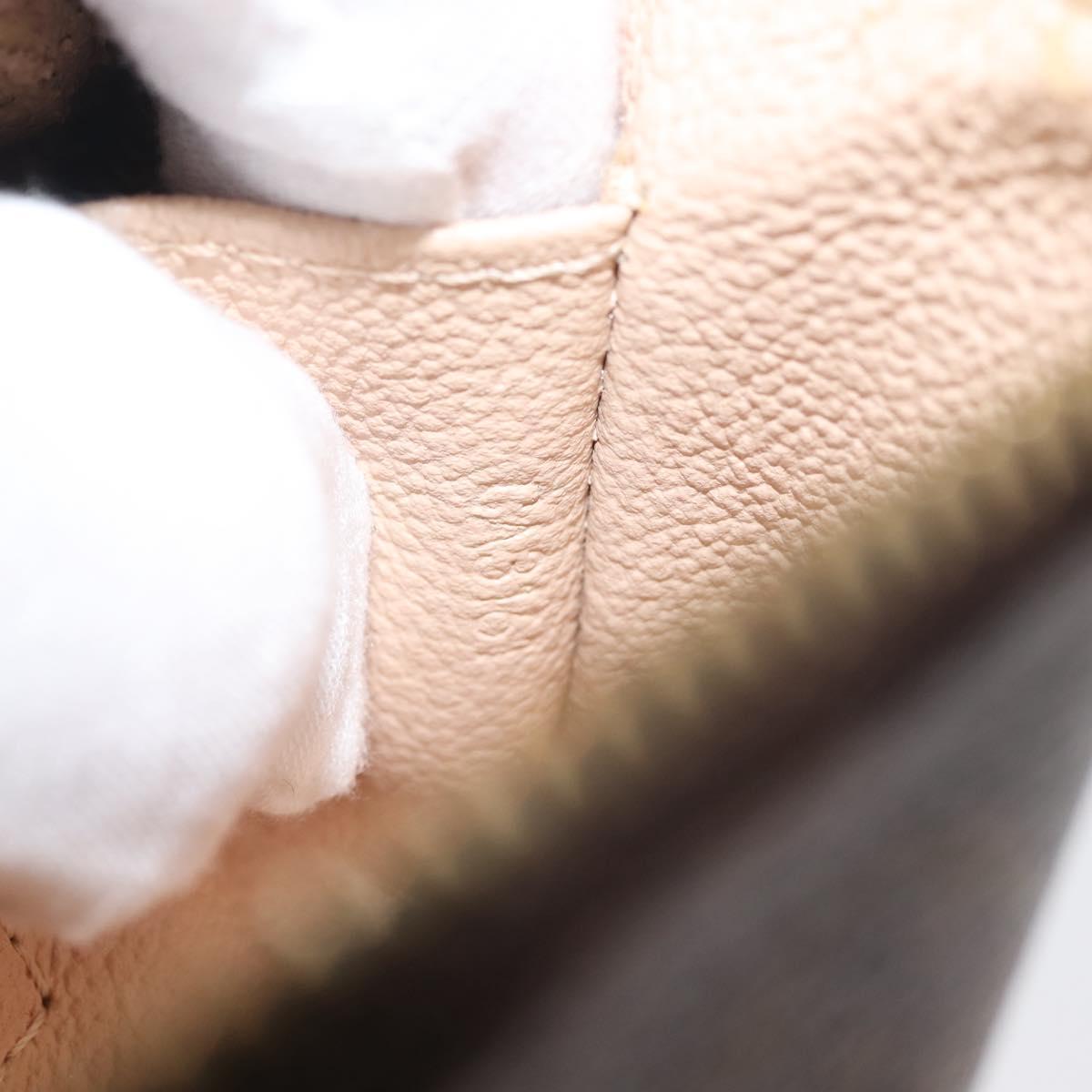 LOUIS VUITTON Monogram Pochette Cosmetic PM Pouch M43998 LV Auth BA6195