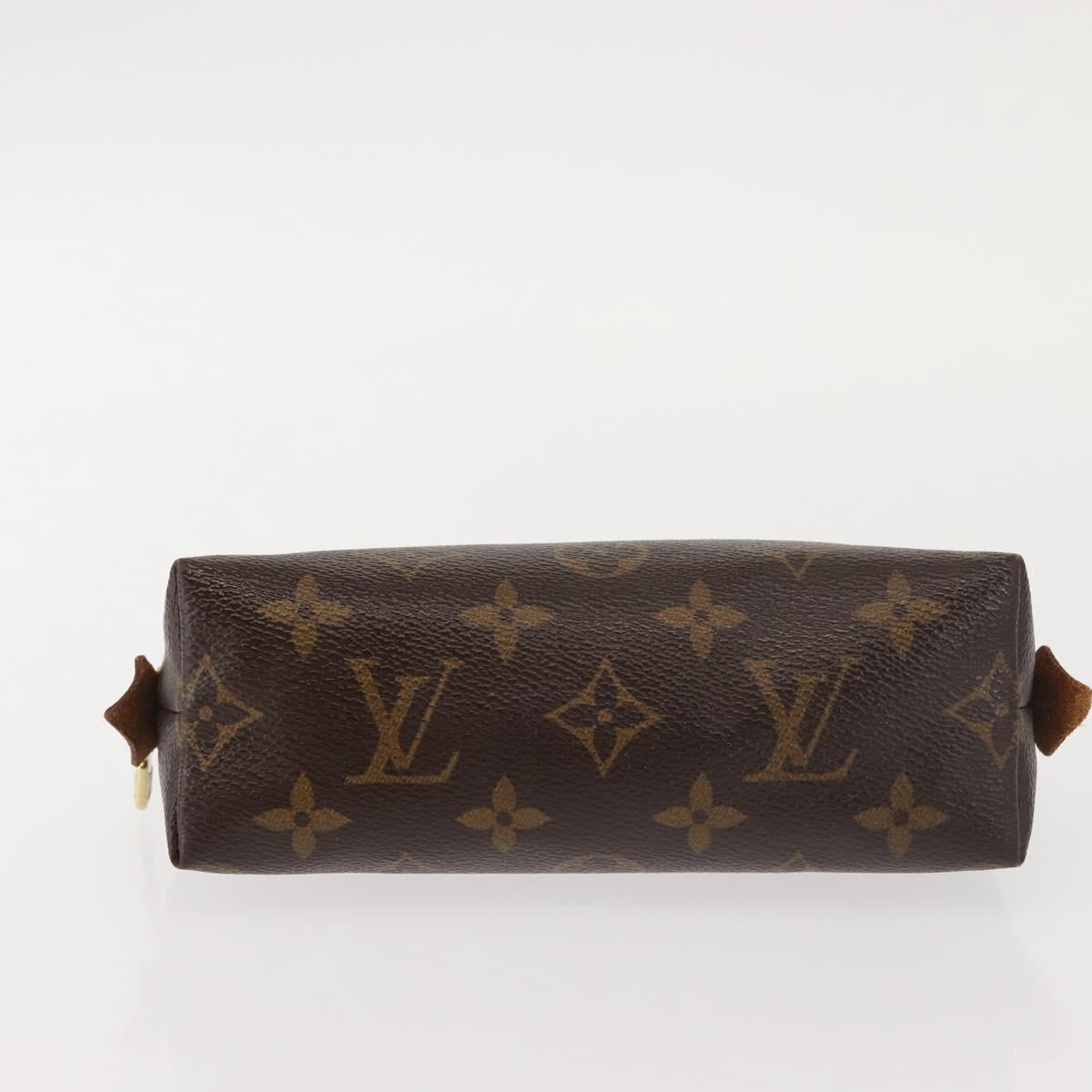 LOUIS VUITTON Monogram Pochette Cosmetic PM Pouch M43998 LV Auth BA6195