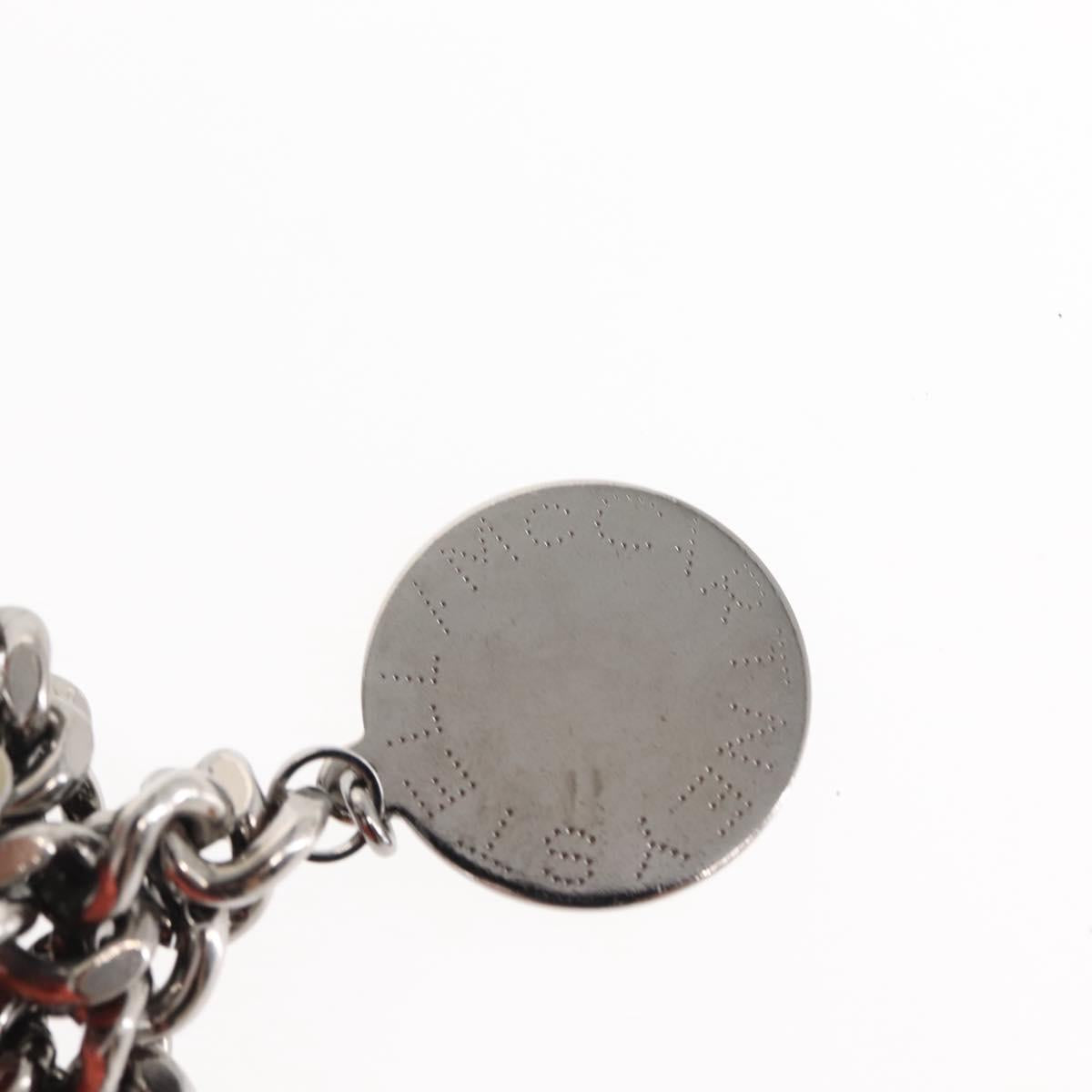 Stella MacCartney Falabella Chain Shoulder Bag Suede Orange 234387 Auth BA6211