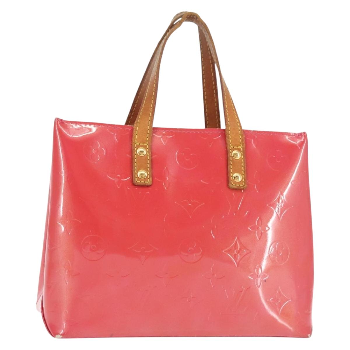 LOUIS VUITTON Monogram Vernis Reade PM Hand Bag Fran Boise M9132F LV Auth BA6214