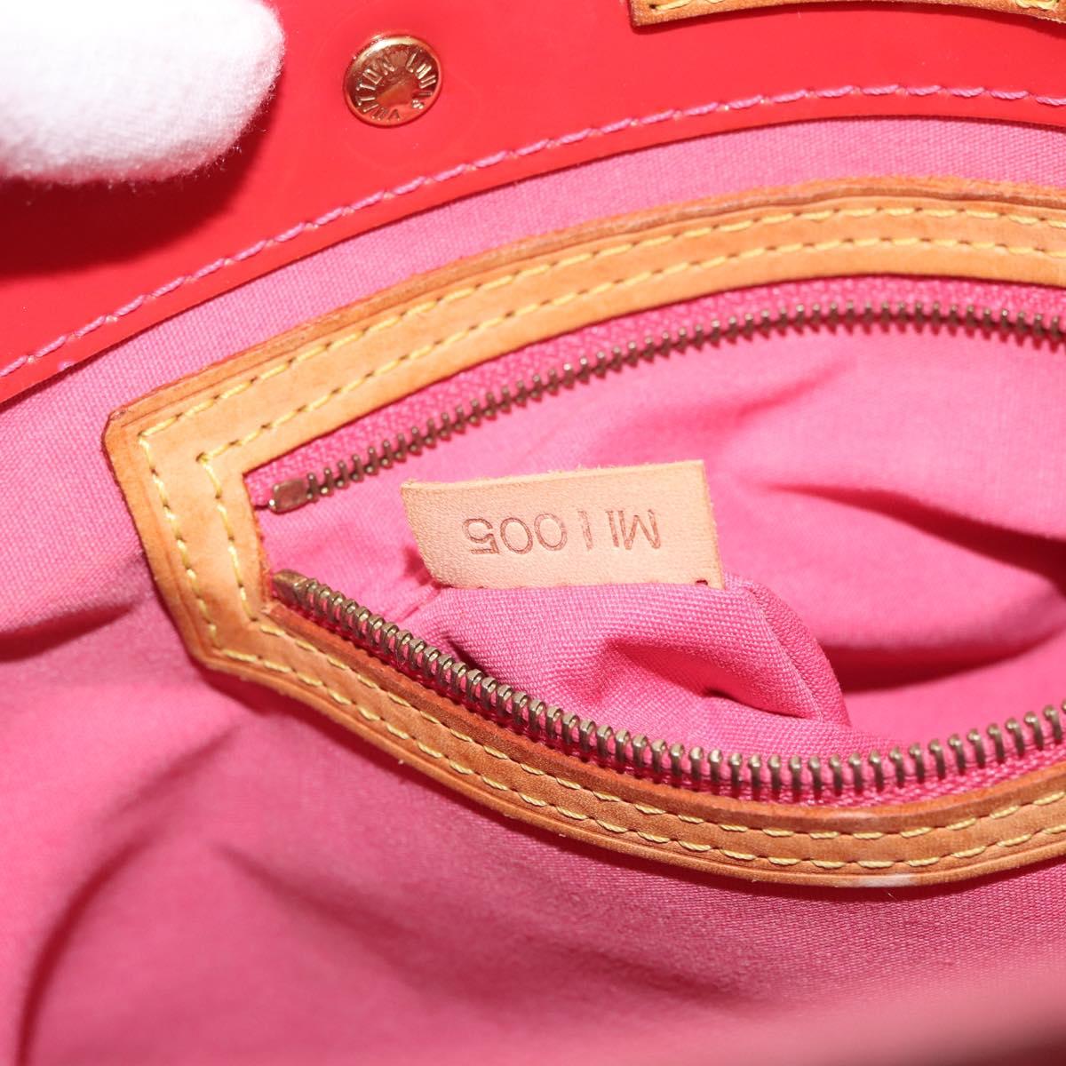 LOUIS VUITTON Monogram Vernis Reade PM Hand Bag Fran Boise M9132F LV Auth BA6214