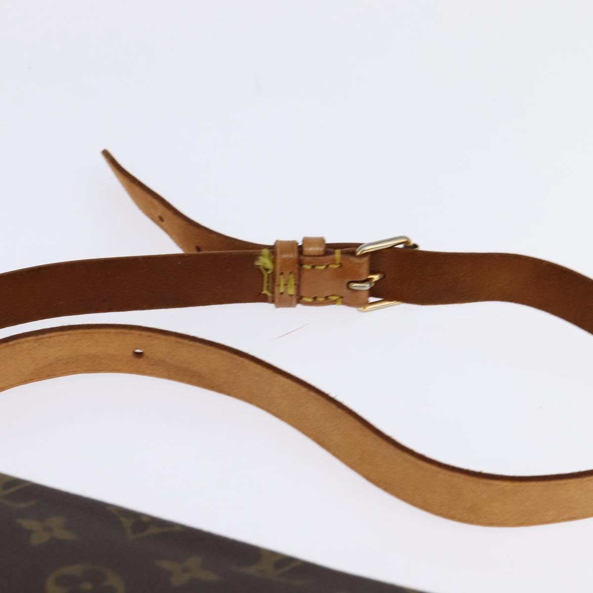 LOUIS VUITTON Monogram Cartouchiere GM Shoulder Bag M51252 LV Auth BA6215