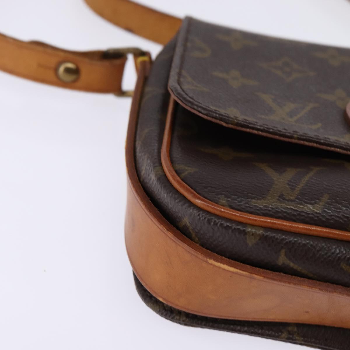 LOUIS VUITTON Monogram Cartouchiere PM Shoulder Bag M51254 LV Auth BA6217