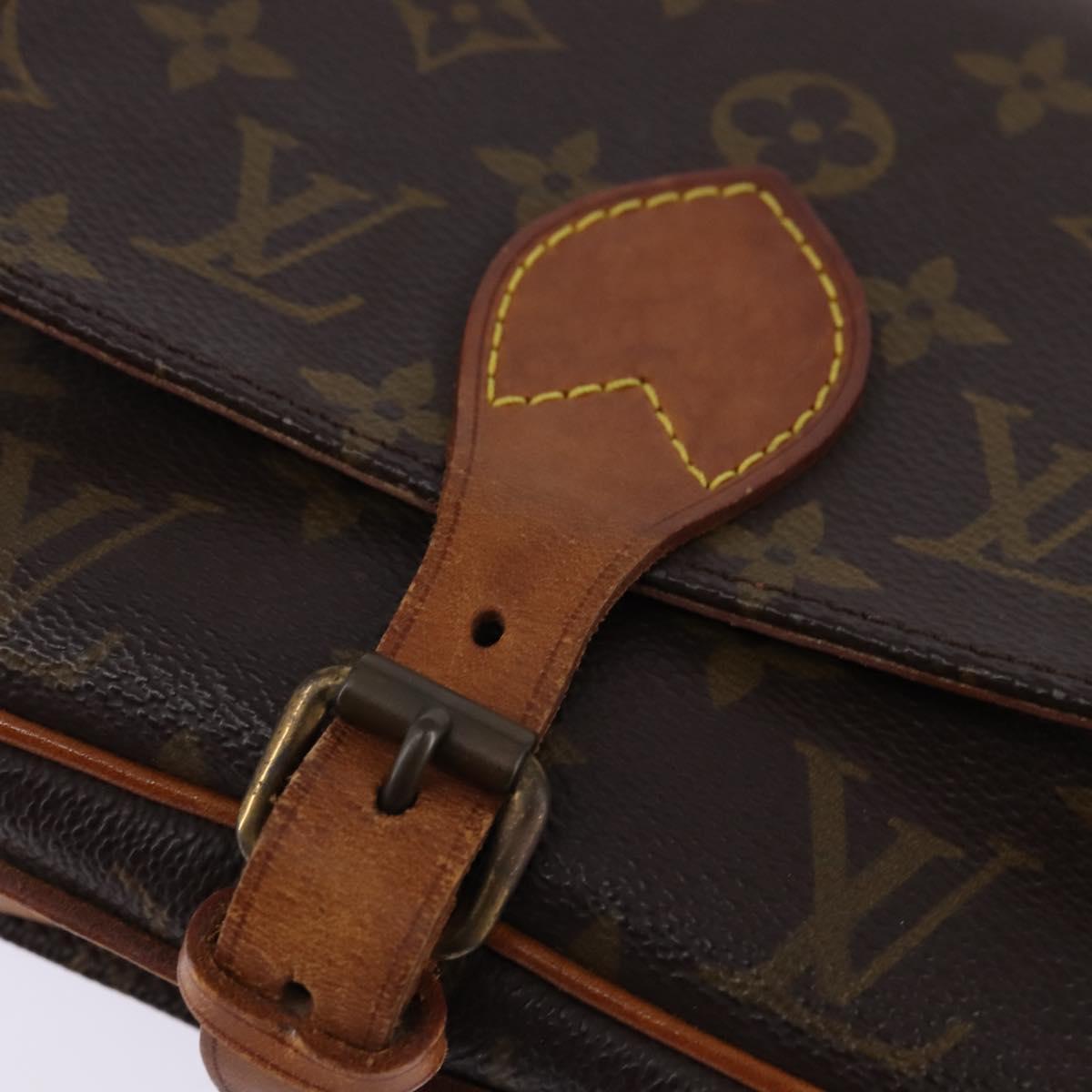 LOUIS VUITTON Monogram Cartouchiere PM Shoulder Bag M51254 LV Auth BA6217