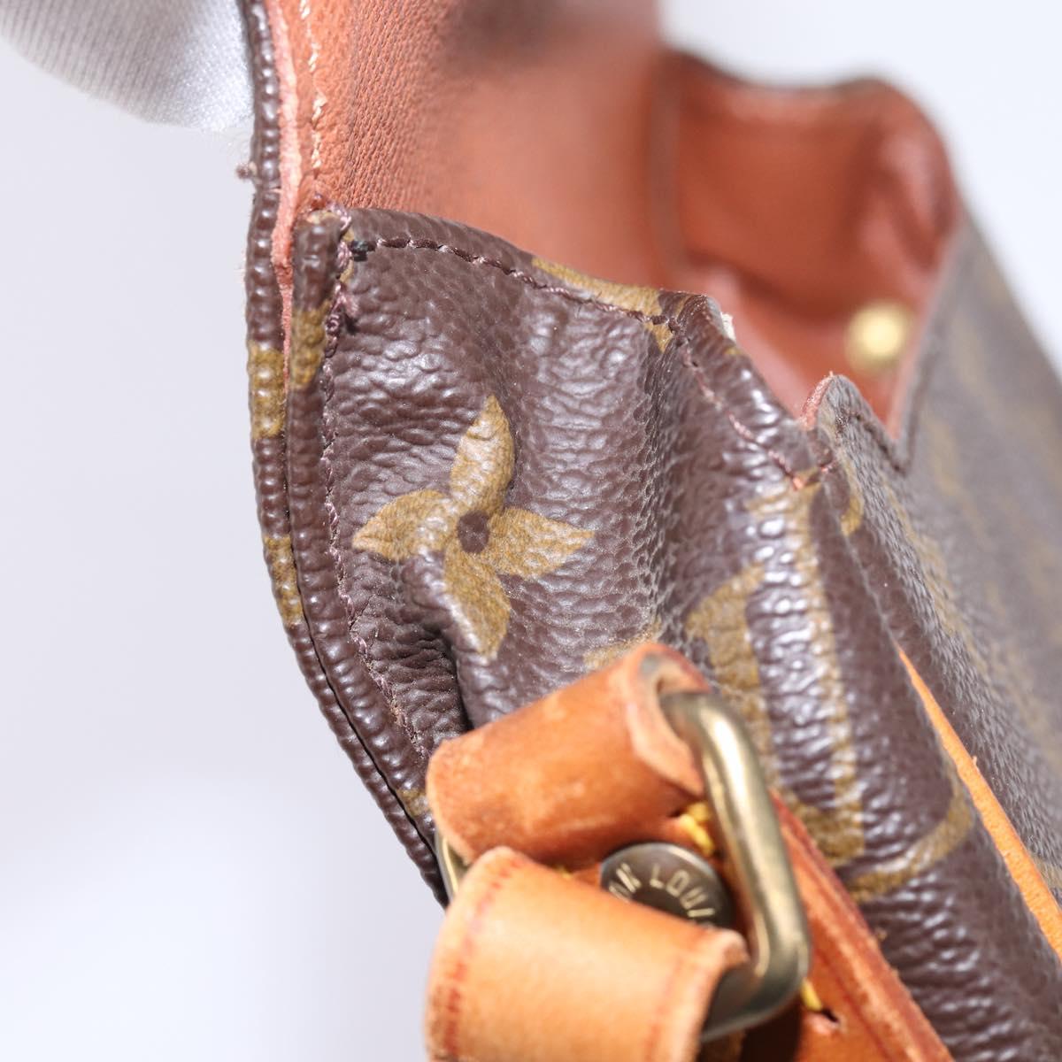 LOUIS VUITTON Monogram Cartouchiere PM Shoulder Bag M51254 LV Auth BA6217