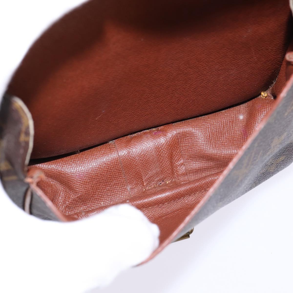 LOUIS VUITTON Monogram Cartouchiere PM Shoulder Bag M51254 LV Auth BA6217