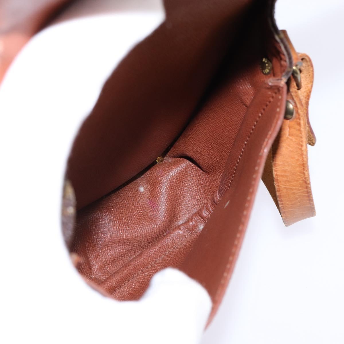 LOUIS VUITTON Monogram Cartouchiere PM Shoulder Bag M51254 LV Auth BA6217