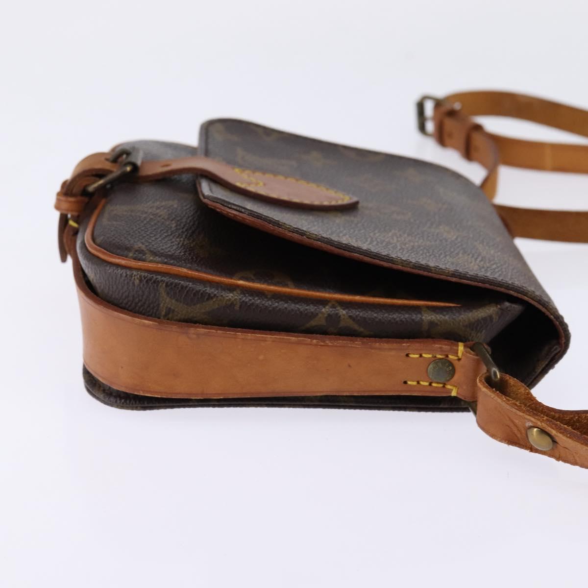 LOUIS VUITTON Monogram Cartouchiere PM Shoulder Bag M51254 LV Auth BA6217